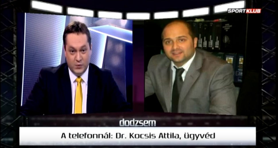 SportKlub - Dr. Kocsis Attila telefonos interjú